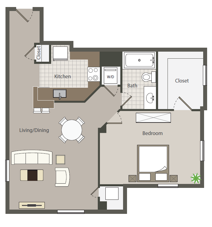 1.1T floor plan